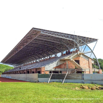 Prefab Sports Hall Stadium Steel Truss Football Stadium Model